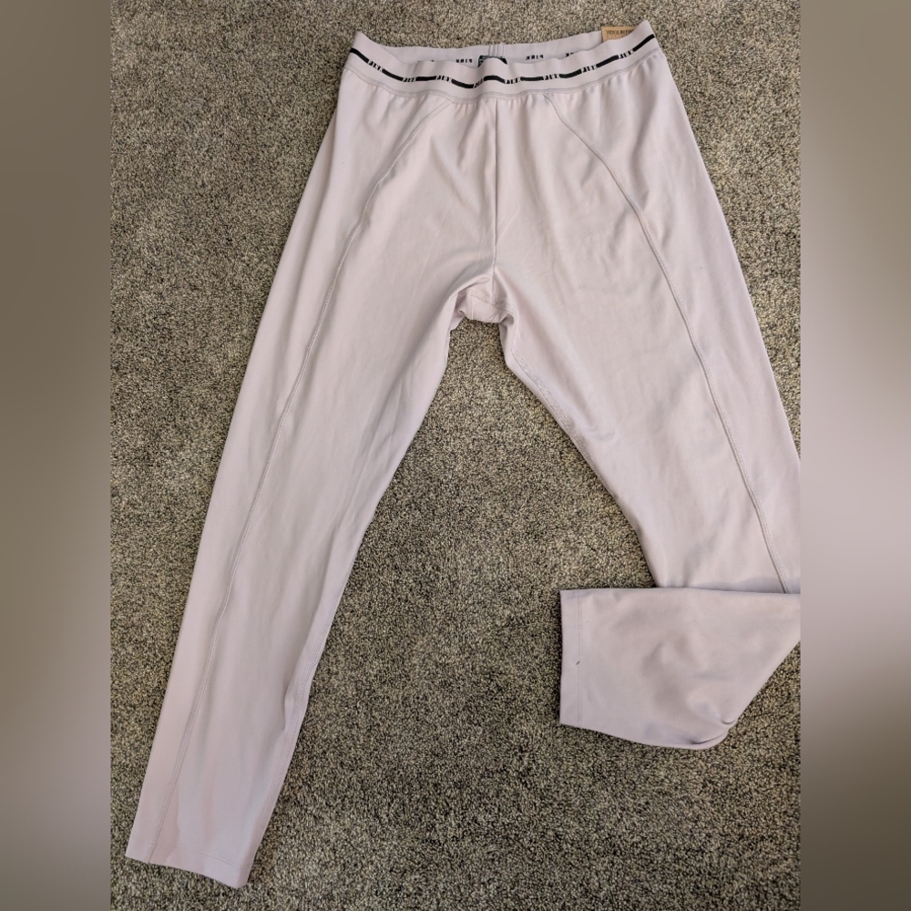 Victoria Secret PINK High Waist Full Length Leggings NWT Light Lilac